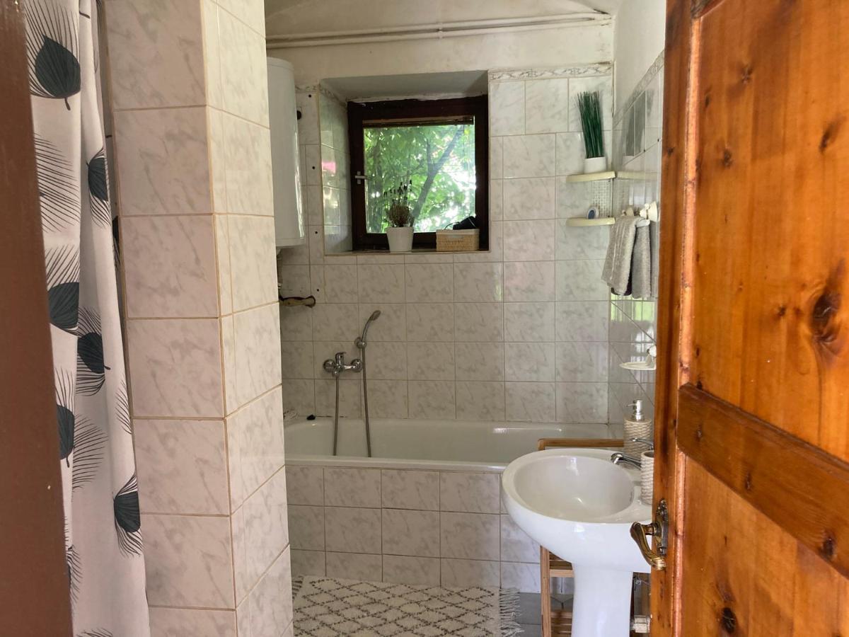 Vila Příjemný dům se zahradou Ostresany Exteriér fotografie